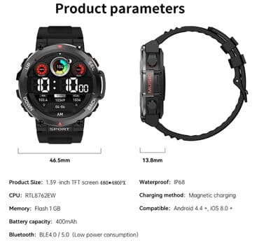 Smart watch, Unisex — 2