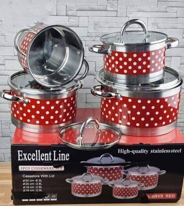 serpe od 30 litara: Šerpe u setu Crvene Cena 6000 dinara+Ptt 350 dinara. 4u1 set — 1