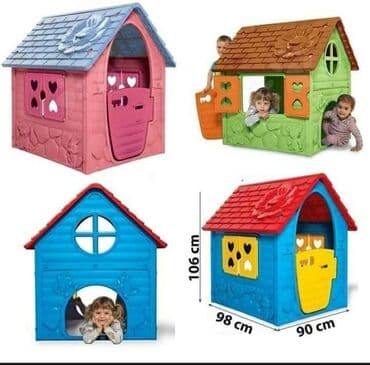 Kućica za decu - cena 8500 din Kućica za decu Dohany zelena je odličan