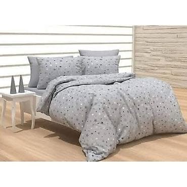 Bed sheets: Jednokrevetna singl posteljina. 100% pamuk. Set sadrzi: * dusecni — 6