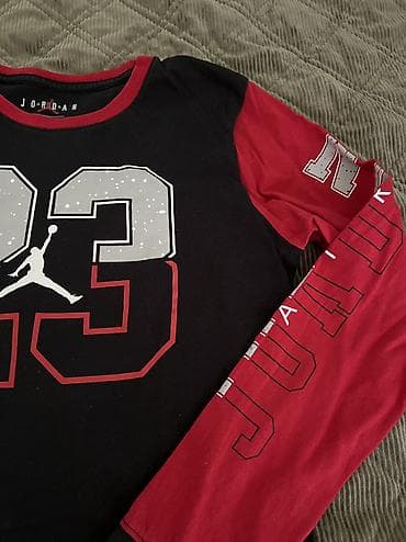 trenerka jordan: JORDAN majica vel.L 147-162cm,12-13Y nošena ali može još da se nosi — 3