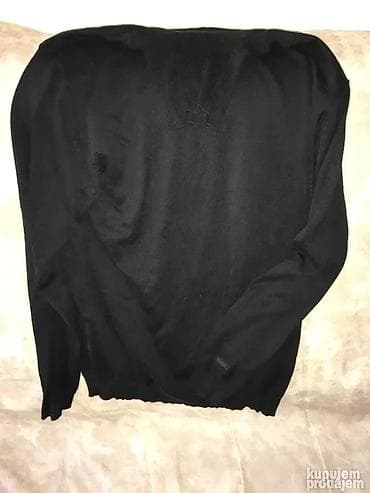 Džemper, L, Gant, bоја - Crna, Pamuk