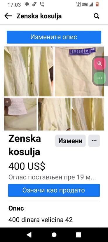 haljine za plažu c a: XL (EU 42), Viskoza, Jednobojni — 1