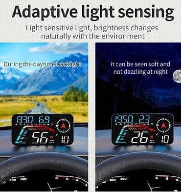 auto market: Multifunkcionalni HUD Head-Up Display za vozila (G12-HUD) - — 3