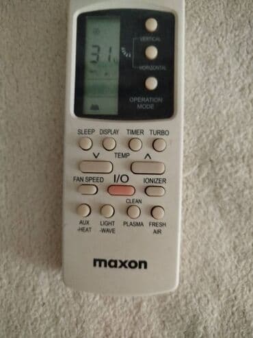 kamperska pec na drva: Maxon split klima uređaj – unutrašnja i spoljašnja jedinica - Zidna — 8