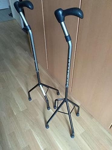 Pojasevi za korekciju držanja: Štakepodlaktne. Uvoz iz Nemačke. Podesive za visinu osobe od 150 cm — 4