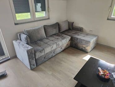 Kreveti: Ugaona garnitura MARSEJ - Dimenzije: 250 x 160 cm - Moderni L oblik — 3