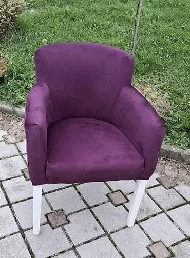 📌 Tapacirana stolica sa rukonaslonima Elegantna, udobna i moderna — at lalafo.rs 📌 Tapacirana stolica sa rukonaslonima Elegantna, udobna i moderna —