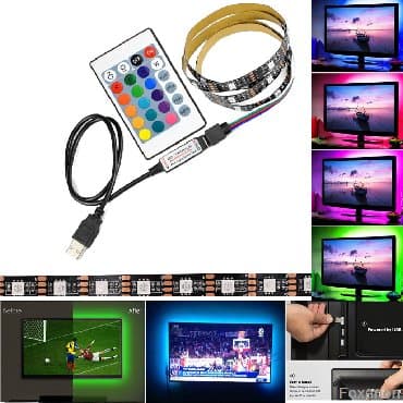 televizori 32 inca: Led traka za tv Povezivanje preko USB-a. RGB traka je samolepljiva. U — 5