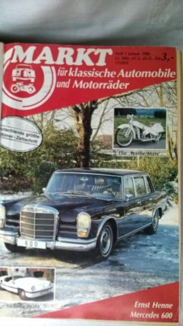 sharp objects knjiga: Knjiga: Markt fur klassishe Automobile und Motorrader/Trziste klasik — 1