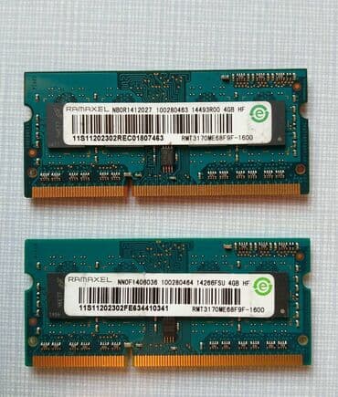 Computer Memories (RAM): Memorije za laptop, razni moduli i marke, više komada testirane — 1