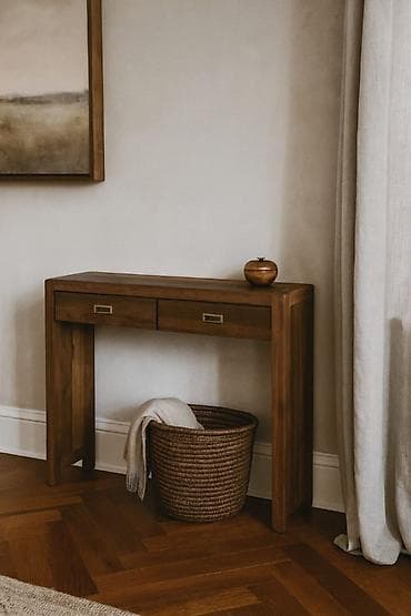 polovne komode novi sad: Komoda Orah 55 Konzolna komoda od punog drveta Oraha — 4