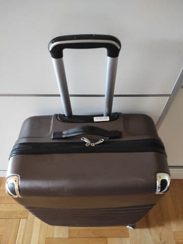 srebrna ogrlica sa krsticem: Large suitcase, color - Silver — 5