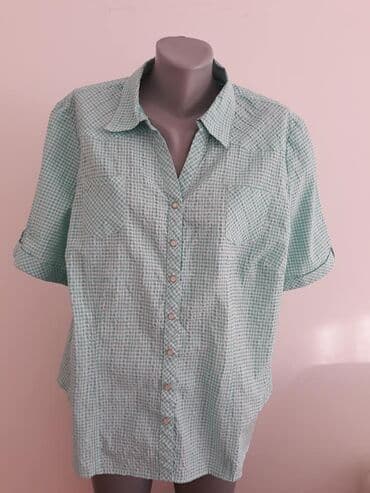 Kosulja Gina Laura 46 cena 550 pamuk,poliester sirina ramena 46 sirina — 1