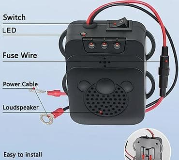 stalak za tablet: Ultrazvučni rasterivač glodara za automobil – Model RC-531 - Namena — 9