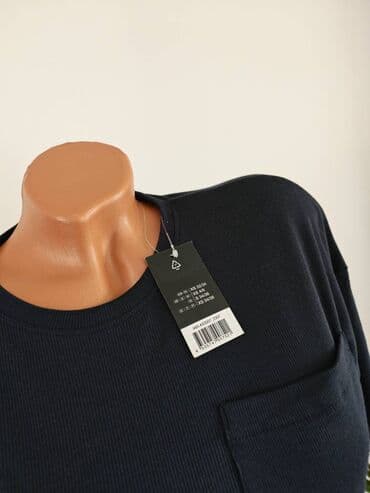 Donji delovi trenerke: Esmara spavaćica Rebrasti pamuk Teget boje Veličina naznačena XS — 2