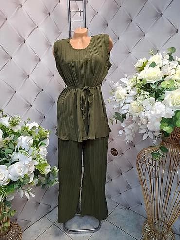 zara crveni komplet: ❤️❤️ plisirani kompleti 2700❤️❤️ — 4