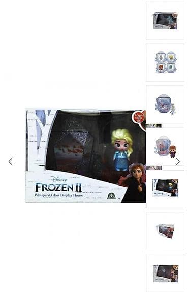 Prelepe frozen figurice, svetle u 6 različitih boja