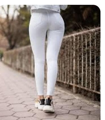 helanke 134: Top model bele savršeno Mekane farmerice Teksas Premekan pun elastina — 7