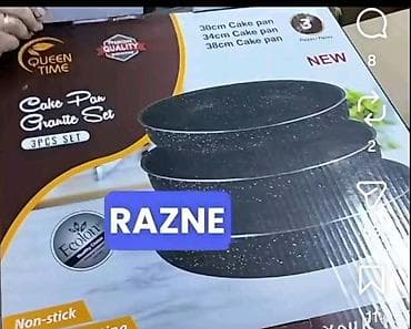 site:.rs "modla za slavski kolač": 🌟NOVO🌟 Queen Time Cake Pan Granite Set – set kalupa za torte, 3 komada — 1