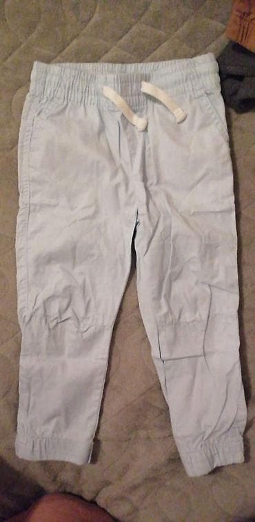 nike air force krem: Dečije pantalone – 2 komada (paket) - Model: casual/chino stil sa — 2