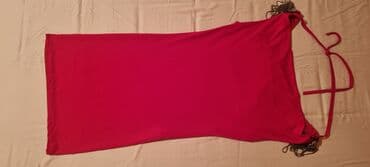 helanke sa trakom oko stopala: XS (EU 34), color - Red, Cocktail, With the straps — 3