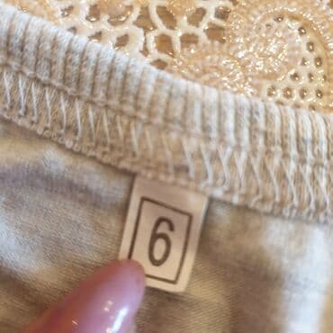 zvonaste pantalone za devojcice: H&M, Round neckline, 122-128 — 7