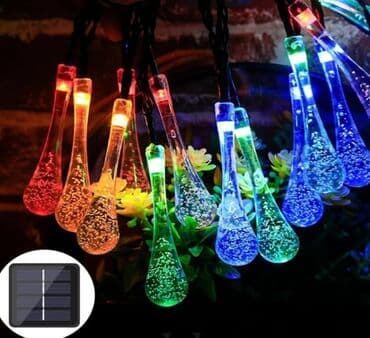 piksle za dvoriste: SOLARNA VODOOTPORNA DEKORACIJA LAMPIONA (5 METARA) Sjajan način kako — 1