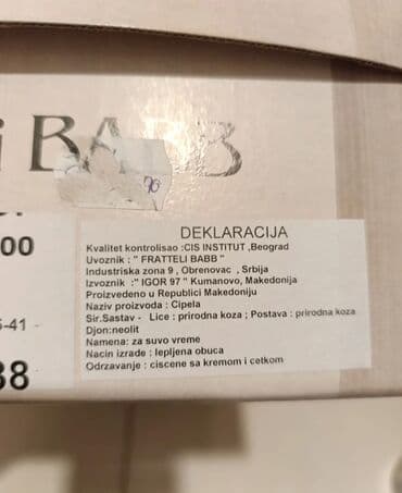 kais za torbu mona: Sandals, Fratelli Babb, 38 — 7