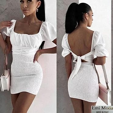 Haljine: Mini haljina Emi Moda – Made in Italy
 S M L — 6