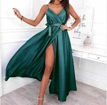 kratka satenska haljina: Haljine saten 2500 — 3