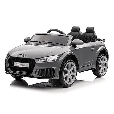 audi na daljinski: Audi TT RS – licencirani dečiji automobil na akumulator, siva boja — 1