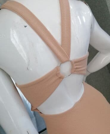 leprsava haljina: S (EU 36), color - Beige, With the straps — 5