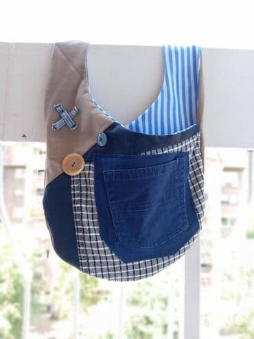 kozne mokasine sa debelim djonom: Shoulder bag, Handmade — 1