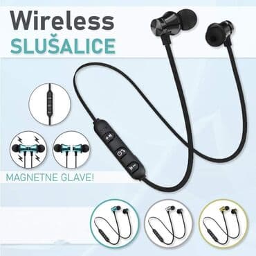 Bežične magnetne sportske slušalice Cena: 1290 din Savršen izbor za na lalafo.rs Bežične magnetne sportske slušalice Cena: 1290 din Savršen izbor za
