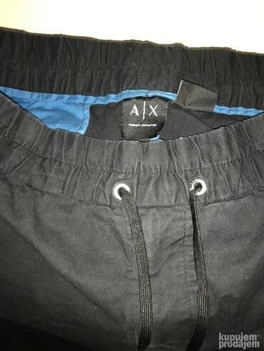 ARMANI pantalone 33/34 100% cotton Polustruk od 45cm do 48cm, duzina