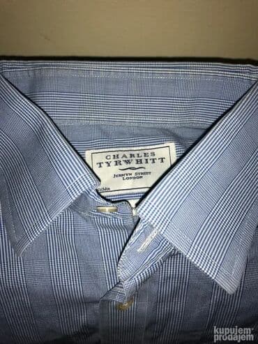 prugaste kosulje: Original Charles Turwhitt kosulja 42 Made in Engand 100% cotton — 2