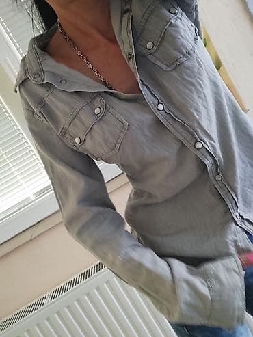 ps bluze 2023: Denim kosulja s — 2