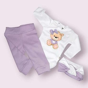 pleteni ponco modeli: TipTop bebi set za novorođenče – 3 dela Veličine su različite Sadržaj — 10