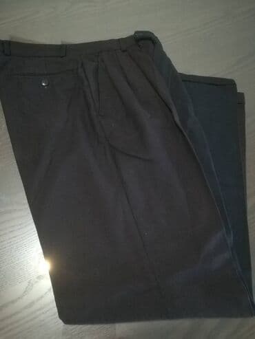 donji deo pidzame muski: Pantalone crne "Nicola*s" vel 104/46. Obim struka 72 cm, obim bokova — 8