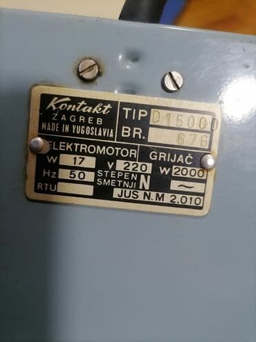 Heating: Grejalica duvaljka 2000 w ispravna Kontakt Zagreb
 Mirjevo — 8