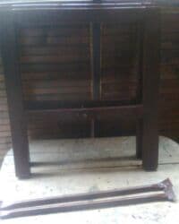 komoda za sminkanje: Sto sa dve klupe za slave,veselja i slično,sto drveni-rasklopiv — 6