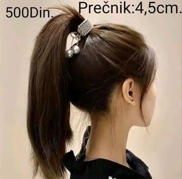 zara m: PRELEPA NOVA KVALITETNA METALNA ŠNALA ZA VISOKI REP SA CIRKONIMA I — 2