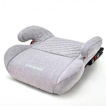 Autosedišta: KIKKA BOO Groovy ISOFIX buster sedište, light grey – Autosedište grupe — 3