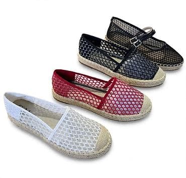 office shoes sandale: Mrežaste ženske espadrile – lagane i prozračne - Model: klasične — 1