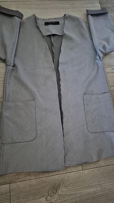 Kancelarijski nameštaj: Zara Basic ženski kaput/kimono kardigan - Brend: ZARA BASIC — 5