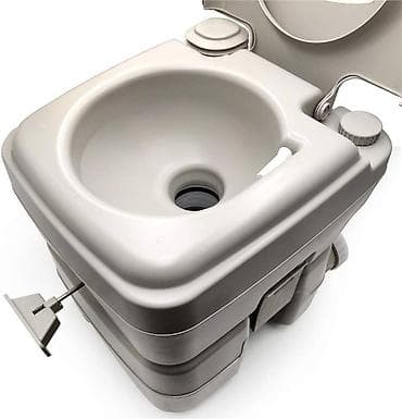 sat sa pticama: Prenosivi hemijski toalet – kompaktnog dizajna, idealan za kampovanje — 7