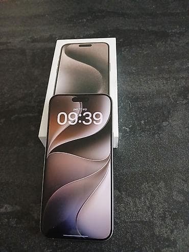 ajfon 12 pro max: Apple iPhone 15 Pro Max – titanijumsko kućište, siva boja — 1