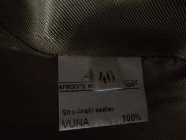 tenisice sa etiketom: AMC kaputić /Afrodita mode collection bež kaputić /blejzer od čiste — 5