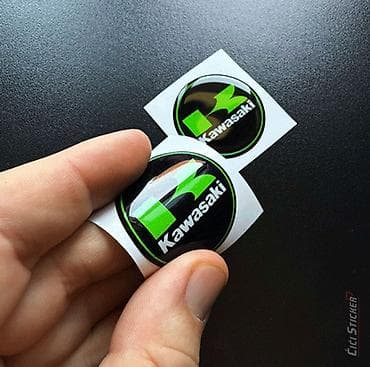 euro kuka: 3D Stikeri Kawasaki - 3d stikeri za motore - 2806 Dodajte — 2